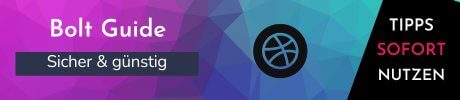 Bolt App Thailand sicher und guenstig nutzen Bolt Guide Button mit dem Text Sicher und günstig sowie Tipps sofort nutzen