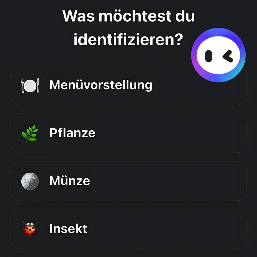 Monica KI App – Werkzeugübersicht mit KI-Tools wie "Humanisieren", "KI-Löser" und "KI-Suche" für Nutzer in Pattaya und ganz Thailand.