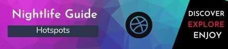 Pattaya Nightlife Guide - Die besten Clubs, Bars und Unterhaltung Pattaya Nightlife Guide Button: Pink-blaues Banner mit Hotspots und Discover-Explore-Enjoy Text